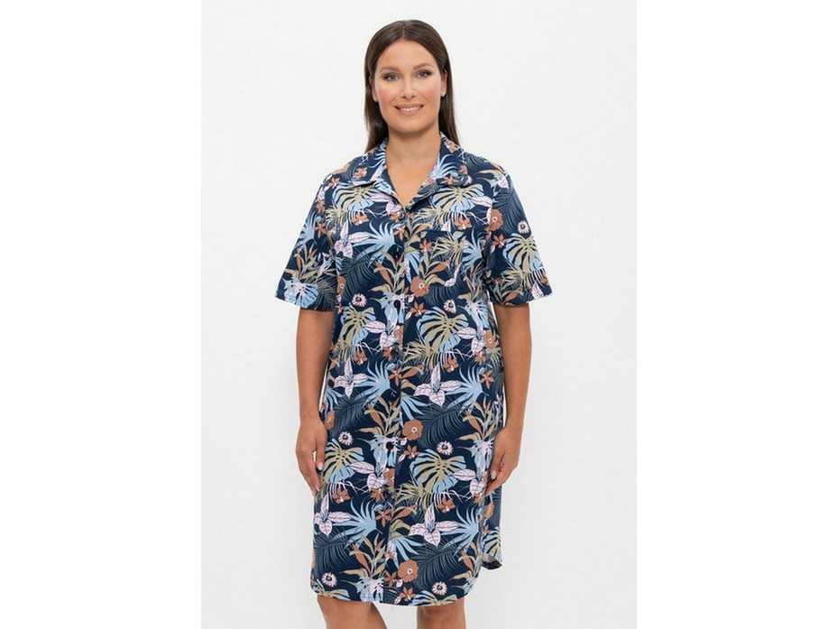 Халат-рубашка женский 679-1 / Cleo