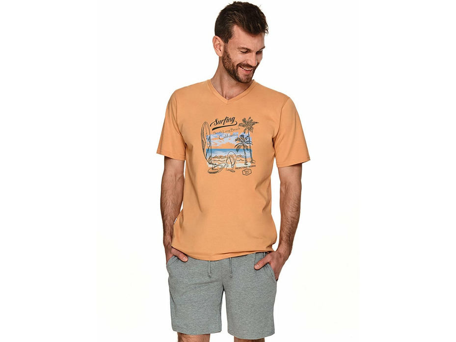 Пижама мужская, футболка и шорты 2739 S22 Wadim / Taro Пижама мужская, футболка и шорты 2739 S22 Wadim / Taro