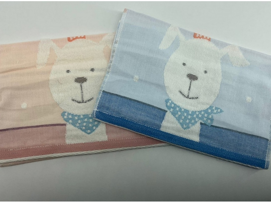 Полотенце 6502215 Щенок платок на шее махровое 25*50 / 7-я Полотенце 6502215 Щенок платок на шее махровое 25*50 / 7-я