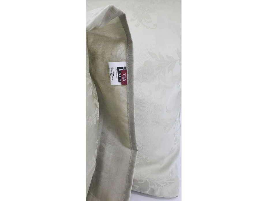 Наволочка 258KL-322(021) сатин жаккард лоза оливковый 50*70 / Tia Наволочка 258KL-322(021) сатин жаккард лоза оливковый 50*70 / Tia