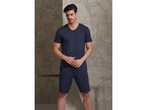 Пижама мужская, футболка и шорты 9084 / Svman