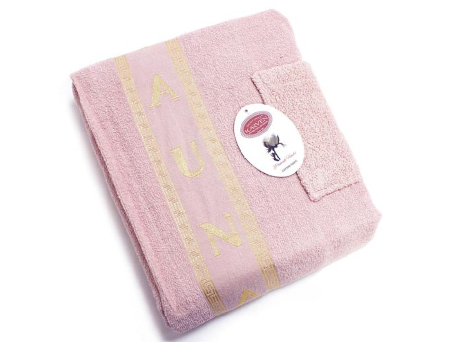 Набор для сауны Gulсan Swan махровый 2 пр. в коробке / Karven