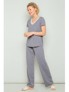 Пижама женская, футболка и брюки E 20049 / Very Neat
