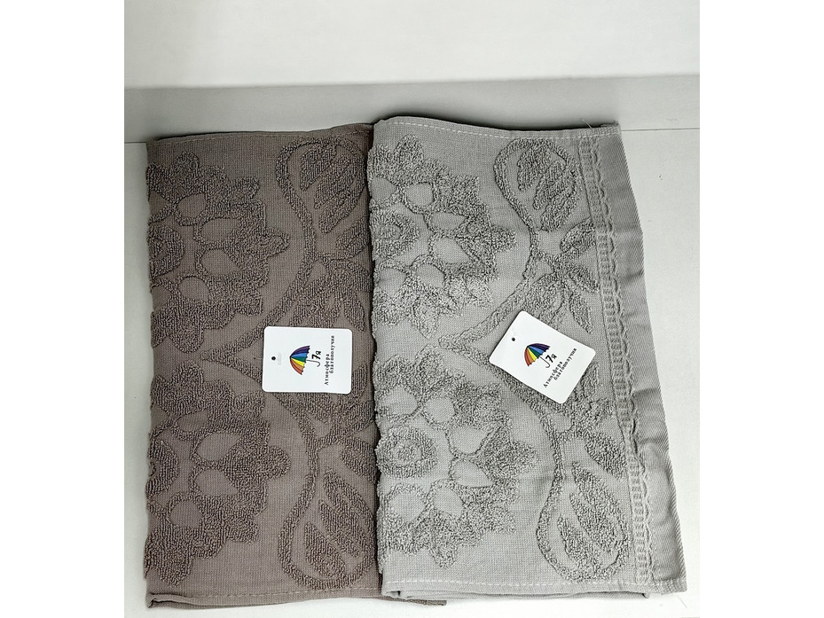 Полотенце 3004280 Цветы махровое 35*75 / 7-я