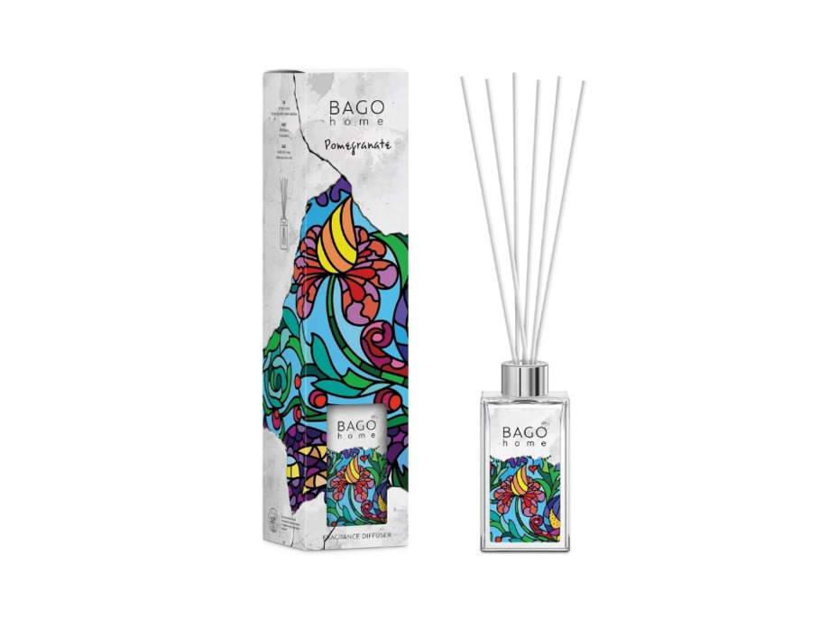 Гранатовое дерево BGМ0202, Диффузор с палочками, 110 мл / Bago Home