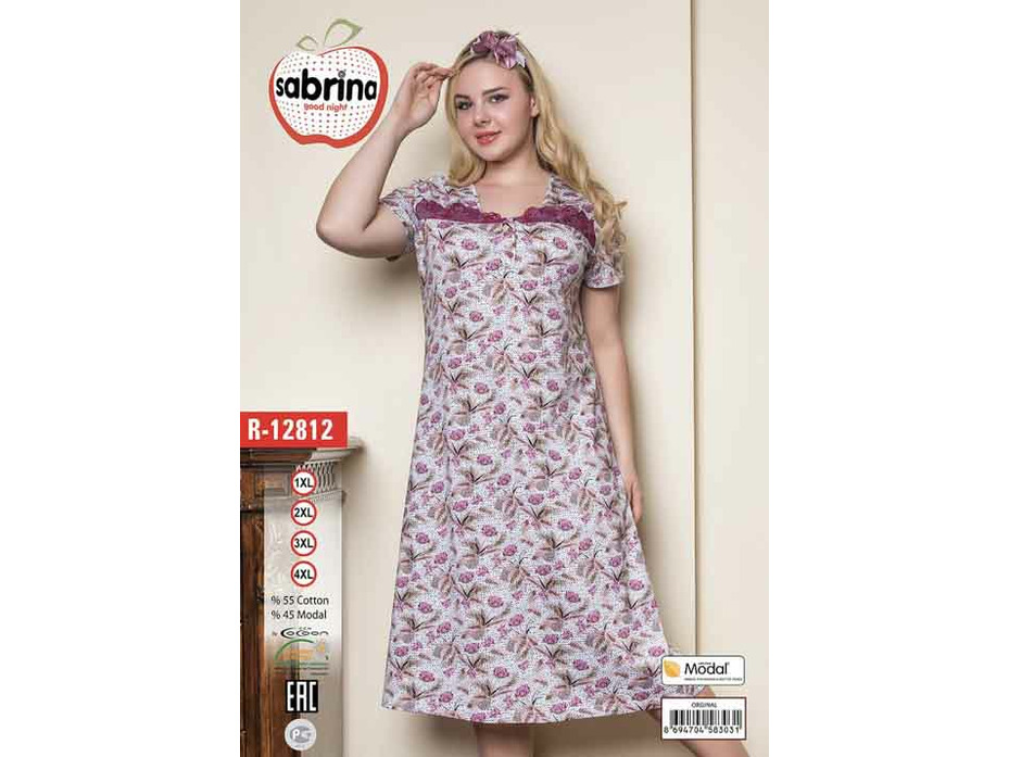 Сорочка женская R-12812 / Sabrina Сорочка женская R-12812 / Sabrina