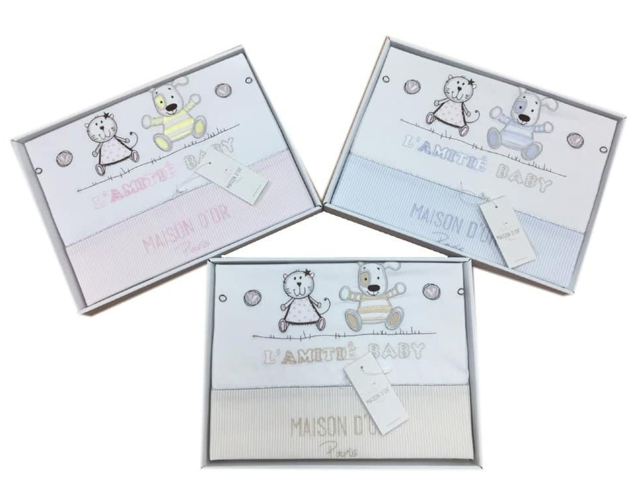 Постельное белье Lamite сатин для новорожденных / Maison Dor