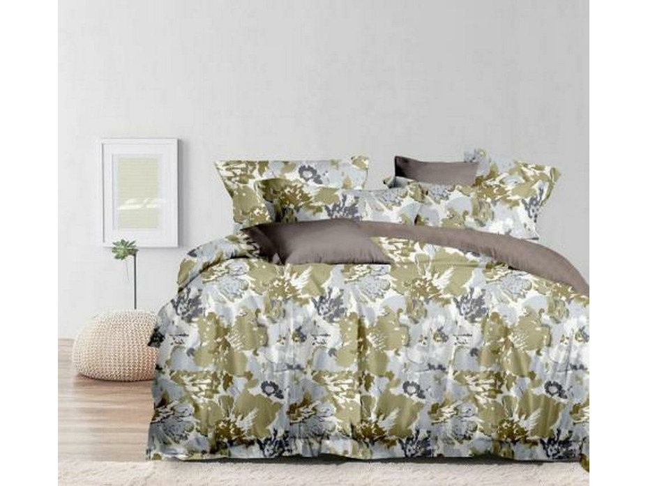 Постельное белье 2001-6 сатин Евро / Asabella Постельное белье 2001-6 сатин Евро / Asabella