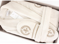 Халат мужской с тапочками Seymour махровый / Maison Dor Халат мужской с тапочками Seymour махровый / Maison Dor