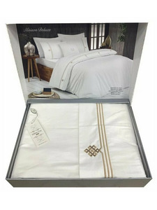 Постельное белье Delux сатин Евро сп / Maison Dor