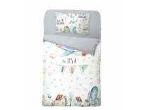 Постельное белье 741957 It’s a boy бязь для новорожденных / Нордтекс Постельное белье 741957 It’s a boy бязь для новорожденных / Нордтекс