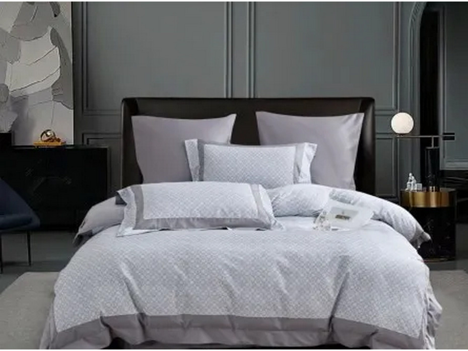 Постельное белье 2155-6 сатин премиум Евро сп / Asabella Постельное белье 2155-6 сатин премиум Евро сп / Asabella