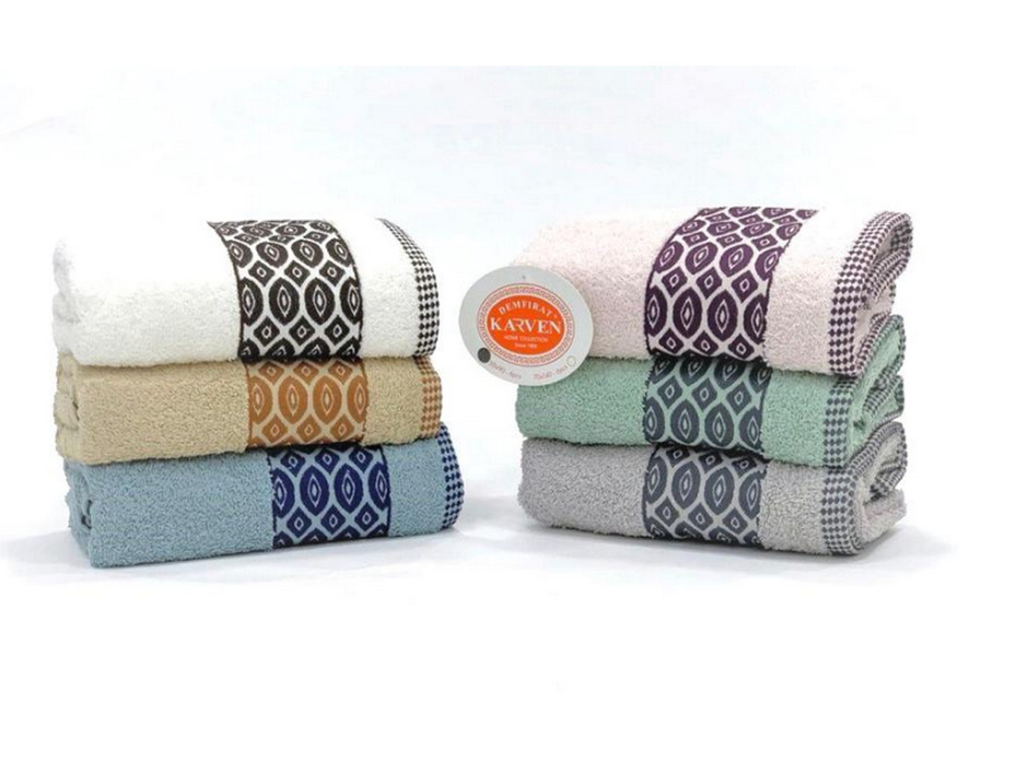 Полотенце H3154 Vip Cotton Goz махровое 50*90 / Karven Полотенце H3154 Vip Cotton Goz махровое 50*90 / Karven