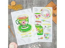 Набор полотенец 5511241 Чаепитие вафельные (35*60, 2 шт) / Доляна