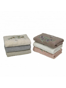 Полотенце H 7001 Elit Kelebek махровое 70*140 / Karven