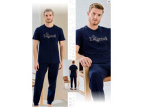 Пижама мужская, футболка и брюки 9368 The legend / Svman Пижама мужская, футболка и брюки 9368 The legend / Svman