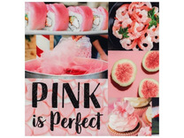 Полотенце 4136487 Pink саржа 40*73 / Этель Полотенце 4136487 Pink саржа 40*73 / Этель