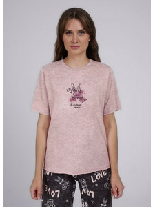 Футболка женская LP25-1148/ 3 B Сахарная вата / Clever