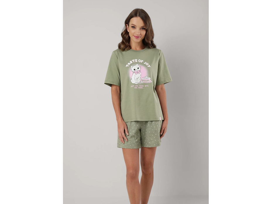 Пижама женская, футболка и шорты LP25-1153 / Clever Пижама женская, футболка и шорты LP25-1153 / Clever
