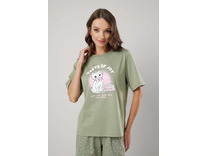 Пижама женская, футболка и шорты LP25-1153 / Clever Пижама женская, футболка и шорты LP25-1153 / Clever