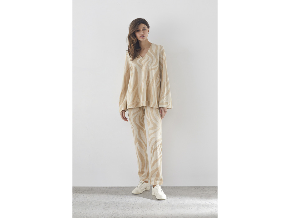 Костюм женский, лонгслив и брюки 30509-1 + 30514-1 / Laete