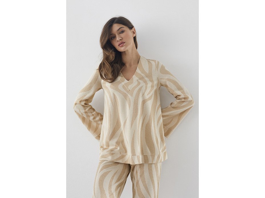 Костюм женский, лонгслив и брюки 30509-1 + 30514-1 / Laete