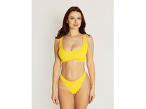 Топ купальный Deportivo slim Желтый / Calamoon