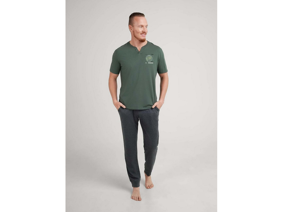 Пижама мужская, футболка и брюки MHP441521/ 2 / Clever