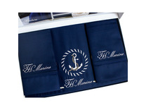 Постельное белье Ancora сатин делюкс nakisli Евро сп / Тivolyo Home