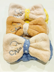 Повязка на голову4541425 Бусинки микрофибра / 7-я