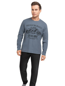 Пижама мужская, лонгслив и брюки MHP520212/3 / Clever