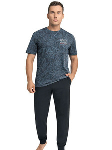 Пижама мужская, футболка и брюки MHP540111/2 / Clever