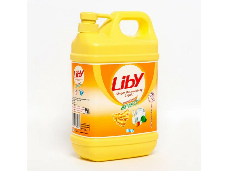 Средство для мытья посуды Чистая посуда имбирь 2000 гр / Liby