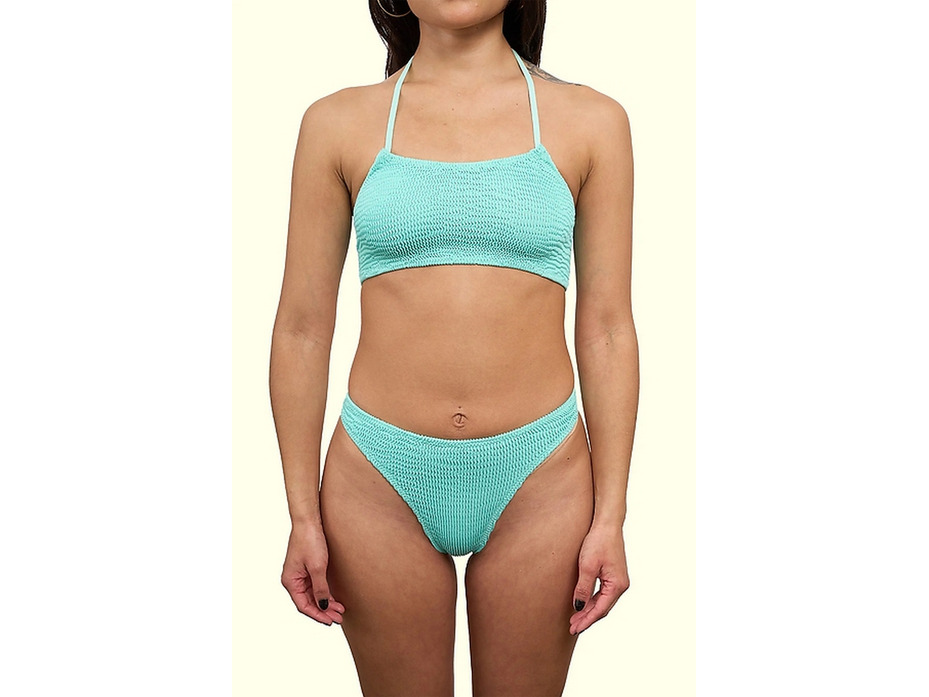 Трусы купальные женские Braguita brasilena Мятный / Calamoon