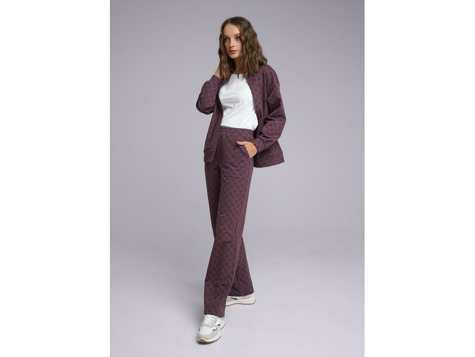 Костюм женский, толстовка и брюки LJ24-100/1 + LTR24-100/3 / Clever