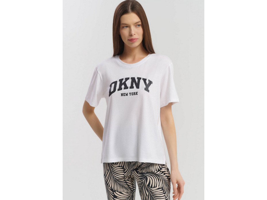 Футболка женская YI40040 New vision. New York Белая / DKNY Футболка женская YI40040 New vision. New York Белая / DKNY