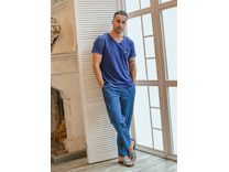 Пижама мужская, футболка и брюки PBC1026 / Indefini