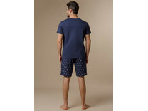 Пижама мужская, футболка и шорты PBZ3039 / Indefini