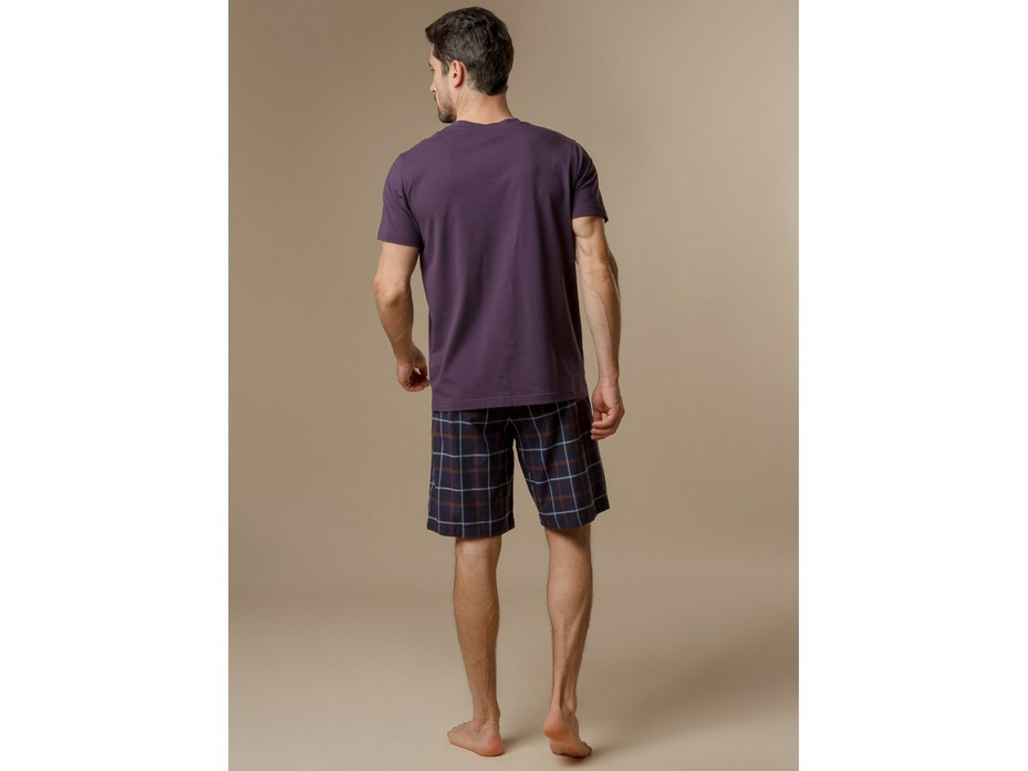 Пижама мужская, футболка и шорты PBZ3050 / Indefini