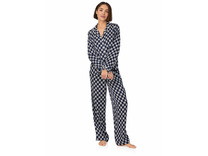 Пижама женская, рубашка и брюки YI90045 Classic cool Шахматы / DKNY