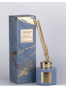 Нероли и черный перец / Диффузор с палочками 120 мл / StoneGlow