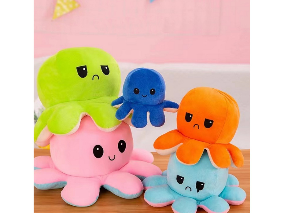 Подушка игрушка 139889 Осьминог велюр / 7-я Подушка игрушка 139889 Осьминог велюр / 7-я