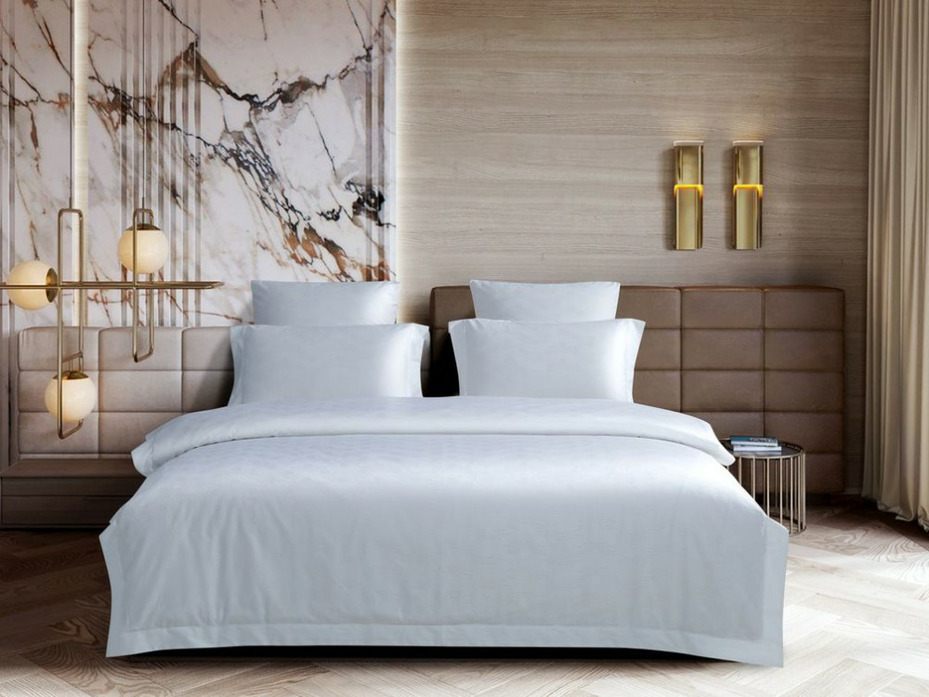 Постельное белье 1516-6 сатин-жаккард Евро / Asabella