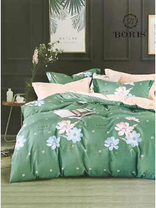 Постельное белье FM 055 полисатин 1,5 сп / Boris Постельное белье FM 055 полисатин 1,5 сп / Boris