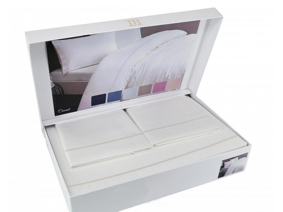 Постельное белье Casual сатин делюкс Семейный сп / Tivolyo Home