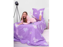 Постельное белье 71043(17) Лова Лова поплин 1,5 сп / Василиса