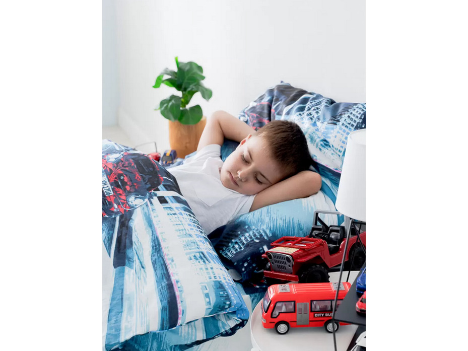 Постельное белье 4345(17) Русские гонки бязь 1,5 сп / Василиса