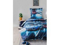 Постельное белье 4345(17) Русские гонки бязь 1,5 сп / Василиса