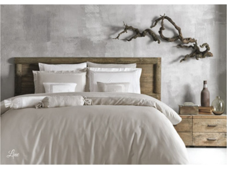 Постельное белье Line сатин делюкс nakisli Евро сп / Тivolyo Home Постельное белье Line сатин делюкс nakisli Евро сп / Тivolyo Home