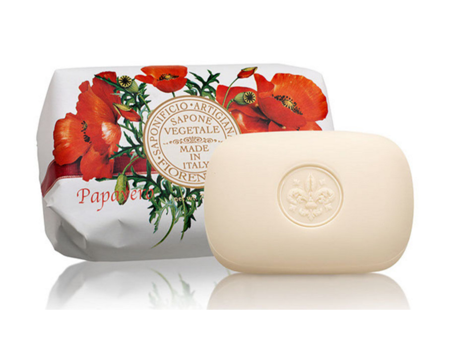 Мыло ES-9 Poppy, Мак, 200 гр / Saponificio Artigianale Мыло ES-9 Poppy, Мак, 200 гр / Saponificio Artigianale